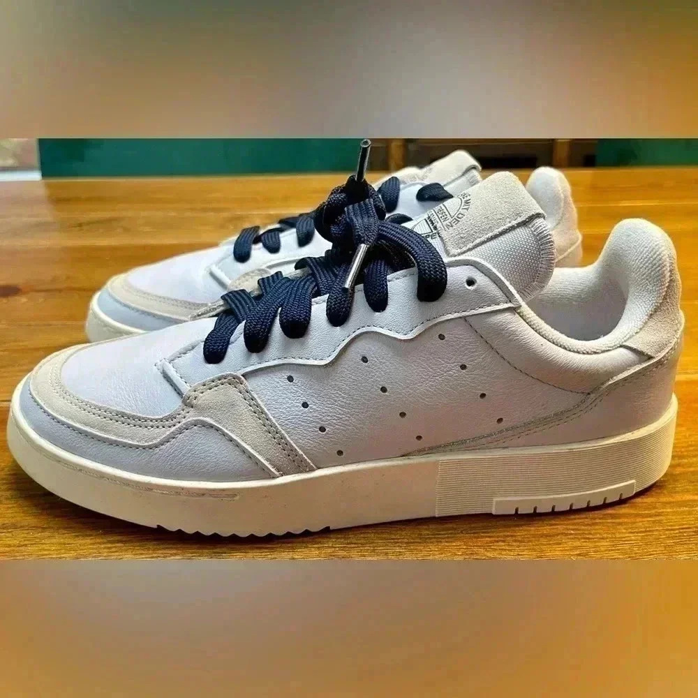 adidas | Supercourt Shoes | Light Blue Sneakers | M 7 W 9